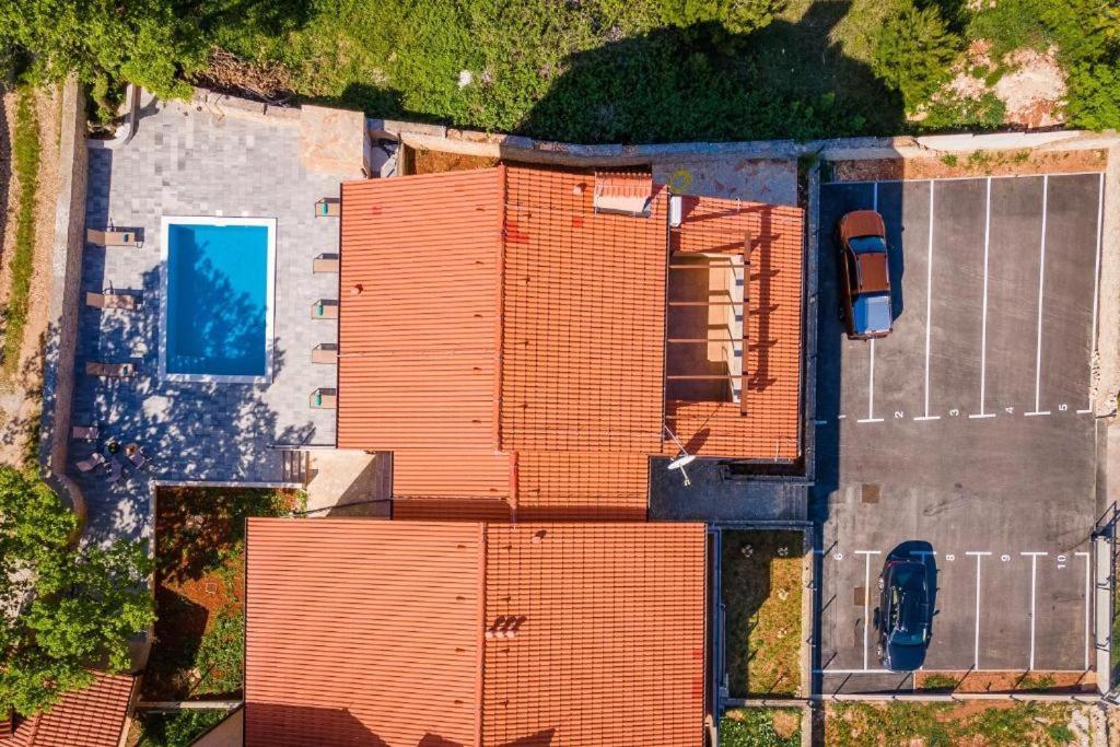 Cesare Apartment, With Swimming Pool And Sea View Liznjan Ngoại thất bức ảnh